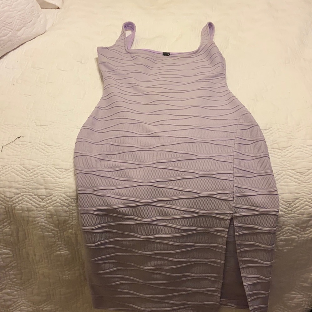 Purple body con Windsor tank top dress size small